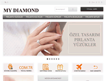 Tablet Screenshot of mydiamond.com.tr